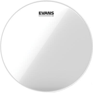 Evans "13" G2 Clear Tom" Transparent