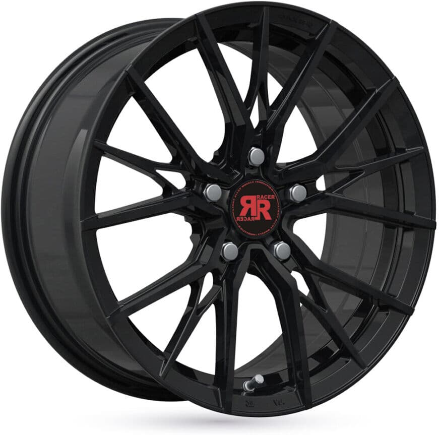 Jante Alu Racer Driven - 18 Pouces - Noir Brillant