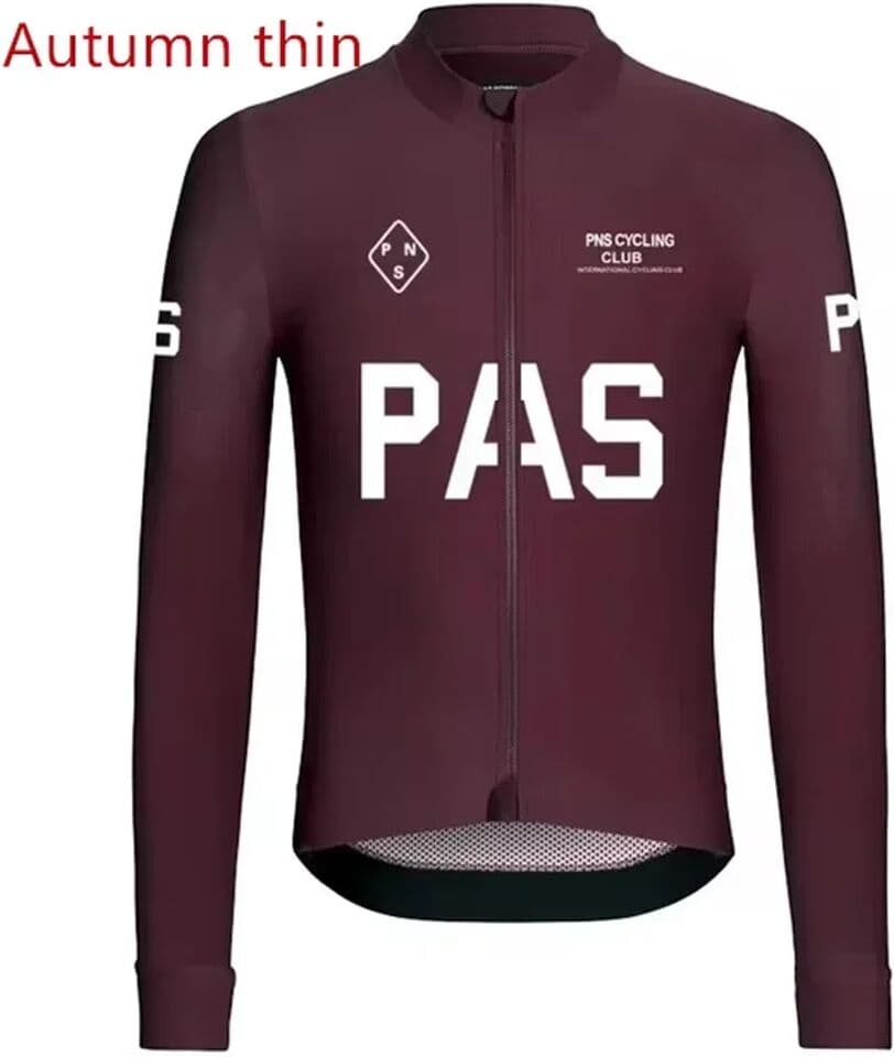 NONE Men Cycling Jersey PNSful Spring Autumn Long Sleeve Bicycle Cycling Clothing MTB Road Bike Shirts Ciclismo Hombre Riding Jersey