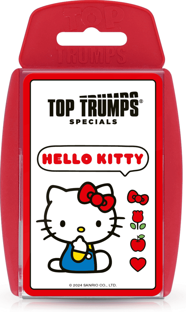 Top Trumps Specials Hello Kitty Card Game, Official Sanrio Edition, Ages 6+, 2-Player Card Game by Winning Moves