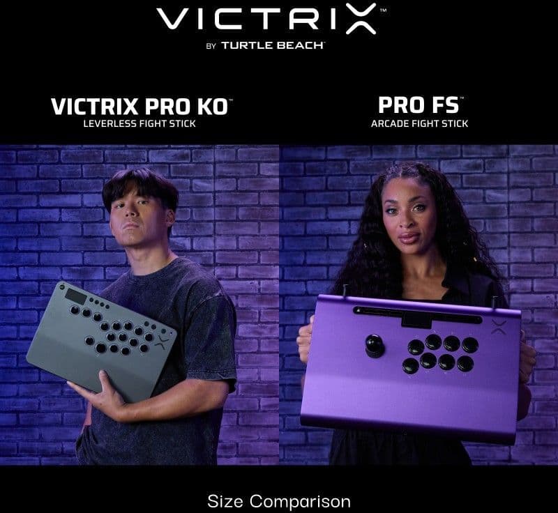 Victrix Pro KO Leverless Fight Stick PS5 PS4