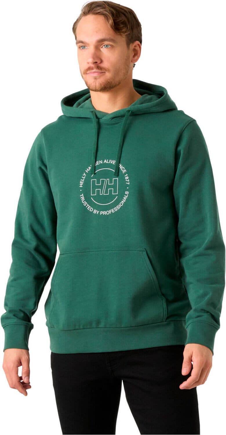 Helly Hansen core graphic chaquetas hombre Verde (L)