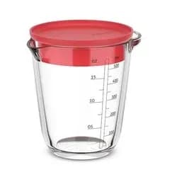 Mepal Messbecher Chef it 500 ml Glas Rot