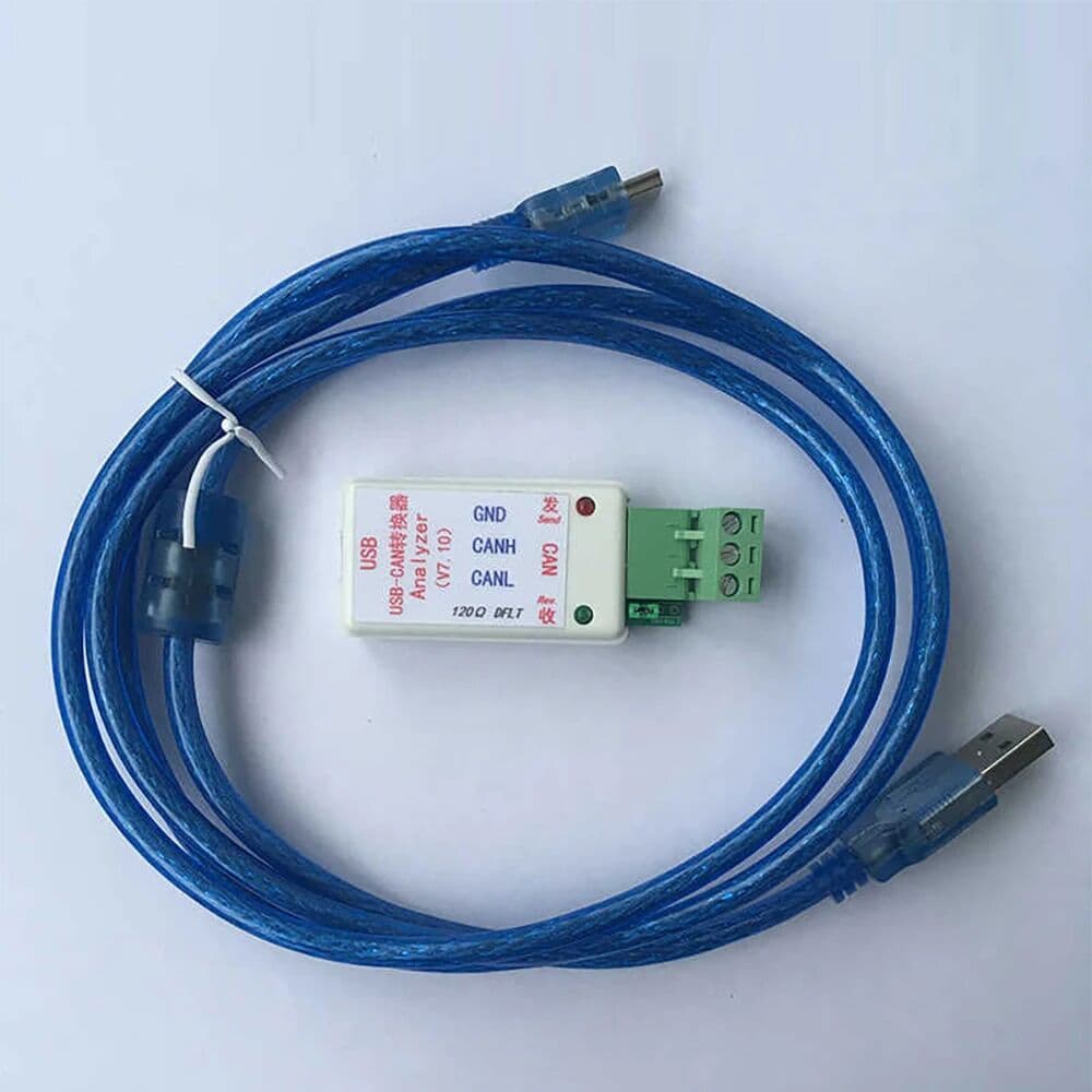 NONE USB TO CAN Serial Port RS232 TO CAN Adapter Analysis BUS Converter Software V7.20 Debugging CAN Communication Send Receive Data