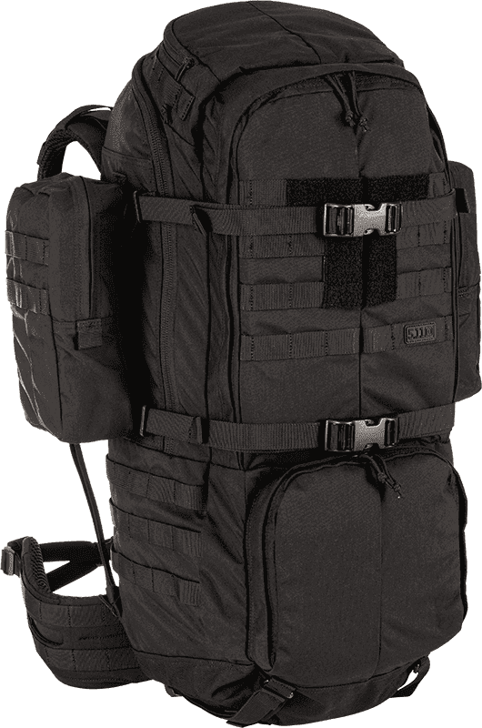 5.11 Tactical Rush 100 Ryggsäck 60L (Färg: Svart, Storlek: S/M)