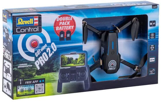 Drone R/C Camera Quadrocopter "Go! Video Pro 2.0" - Revell Control