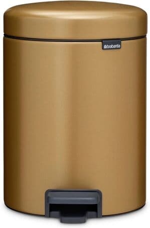 Brabantia Newicon Κάδος Απορριμμάτων Μεταλλικός με Πεντάλ 5lt 255243
