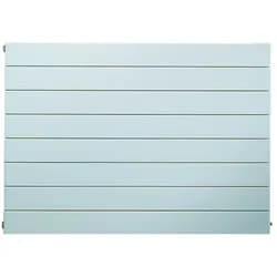 Purmo Design-Heizkörper „Narbonne“ 260 × 28,6 cm in Verkehrsweiß (RAL 9016)