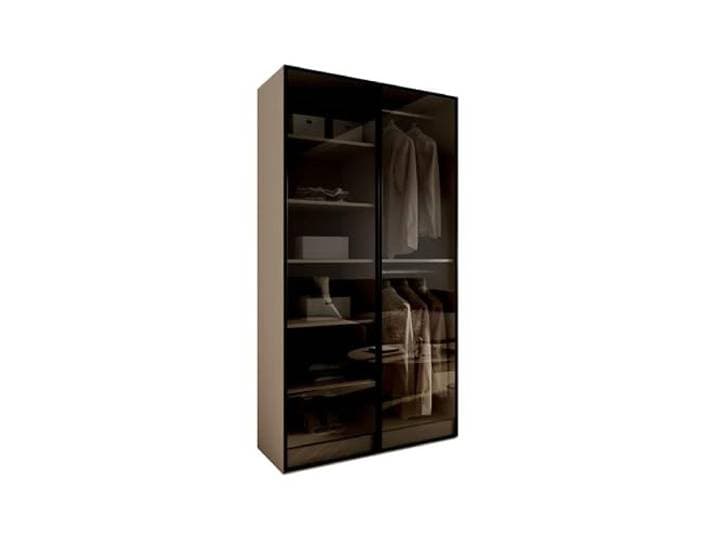 Lookway Kleiderschrank Sandbox Kaschmir LED 100 mit Einlegeböden