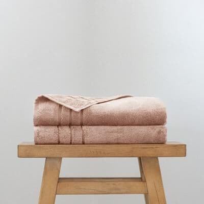 "Cariloha Bath Towel   30""x56""   Turkish Cotton & Viscose Material Blend   Extra Smooth, Odor Resistant and Highly Absorbent"