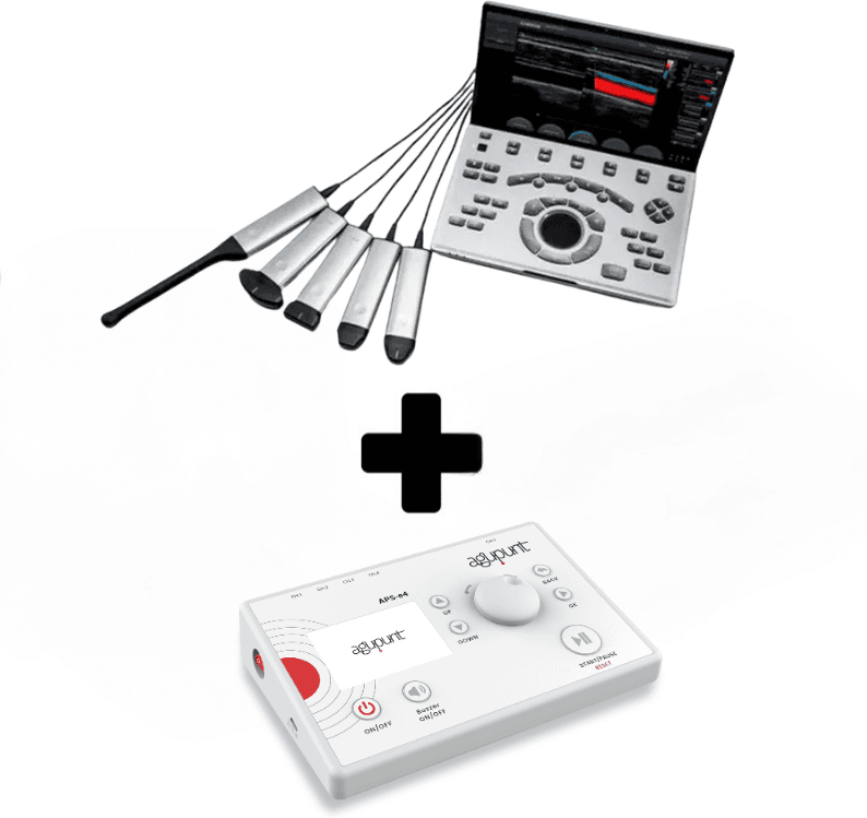 Pack poupança: Ecógrafo Portátil Chison SonoAir 70 com sonda linear + APS e4 dispositivo de electrólisis percutánea terapêutica