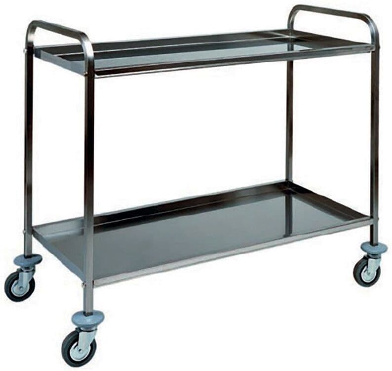 Forcar Carrello di Servizio 2 Ripiani 91 x 57 cm