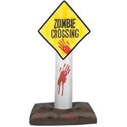 Hallowen Dekoration - Aufblas-Deko - Zombie Crossing (180cm)