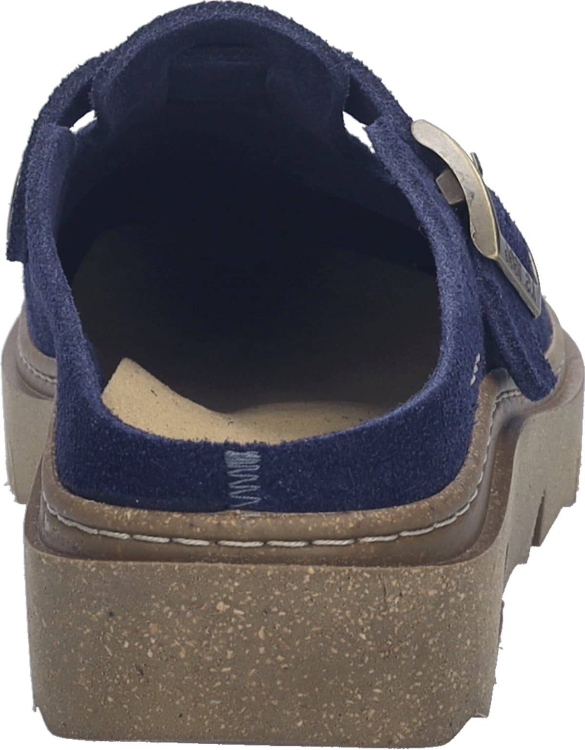 Hausschuh JOSEF SEIBEL "Carmaux 05, ocean", Damen, Gr. 43, blau (ocean), Obermaterial: 100% Rindsleder Leather cow., Schuhe Hausschuh