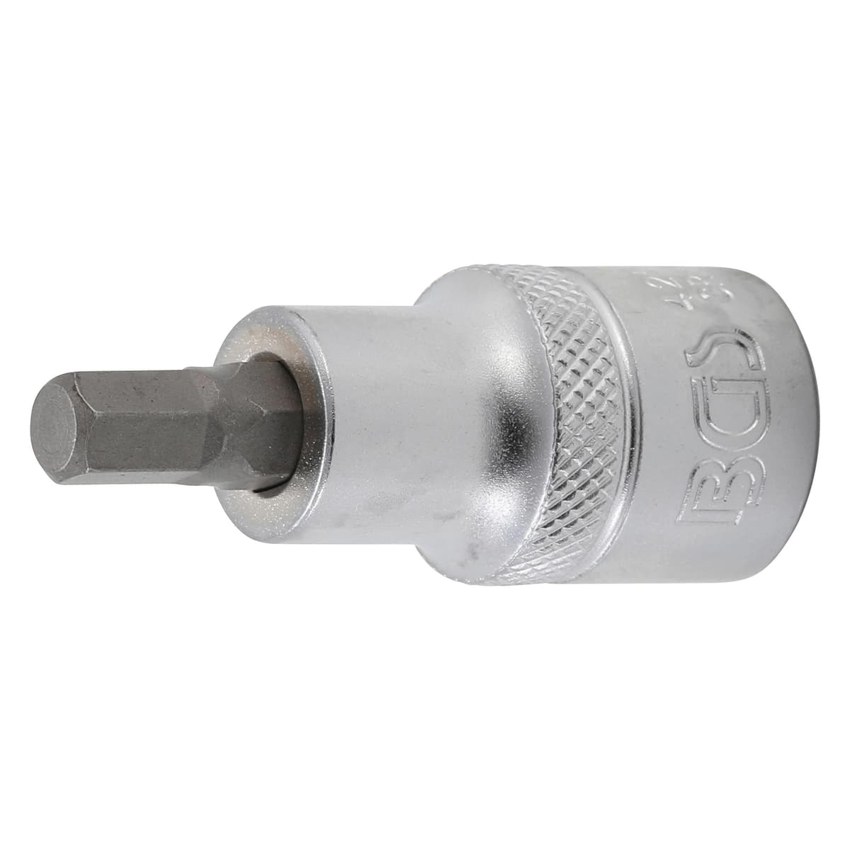 BGS Bit-Einsatz Antrieb Innenvierkant 12,5 mm (1/2") Innensechskant 7 mm (Innensechskant) (4253)