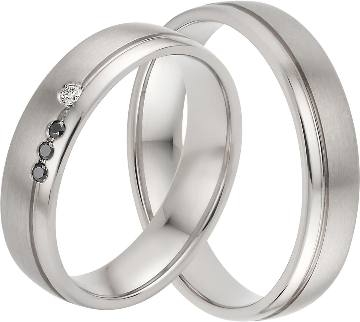 Trauring FIRETTI "Schmuck Geschenk Hochzeit Ehering "LIEBE" Gr. 23, silber (silberfarben), Fingerringe, Damen, 23, ohne Brillanten, Silber 925 (Sterlingsilber), 5mm, Trauring, Made in Germany, wahlweise mit oder ohne Brillanten