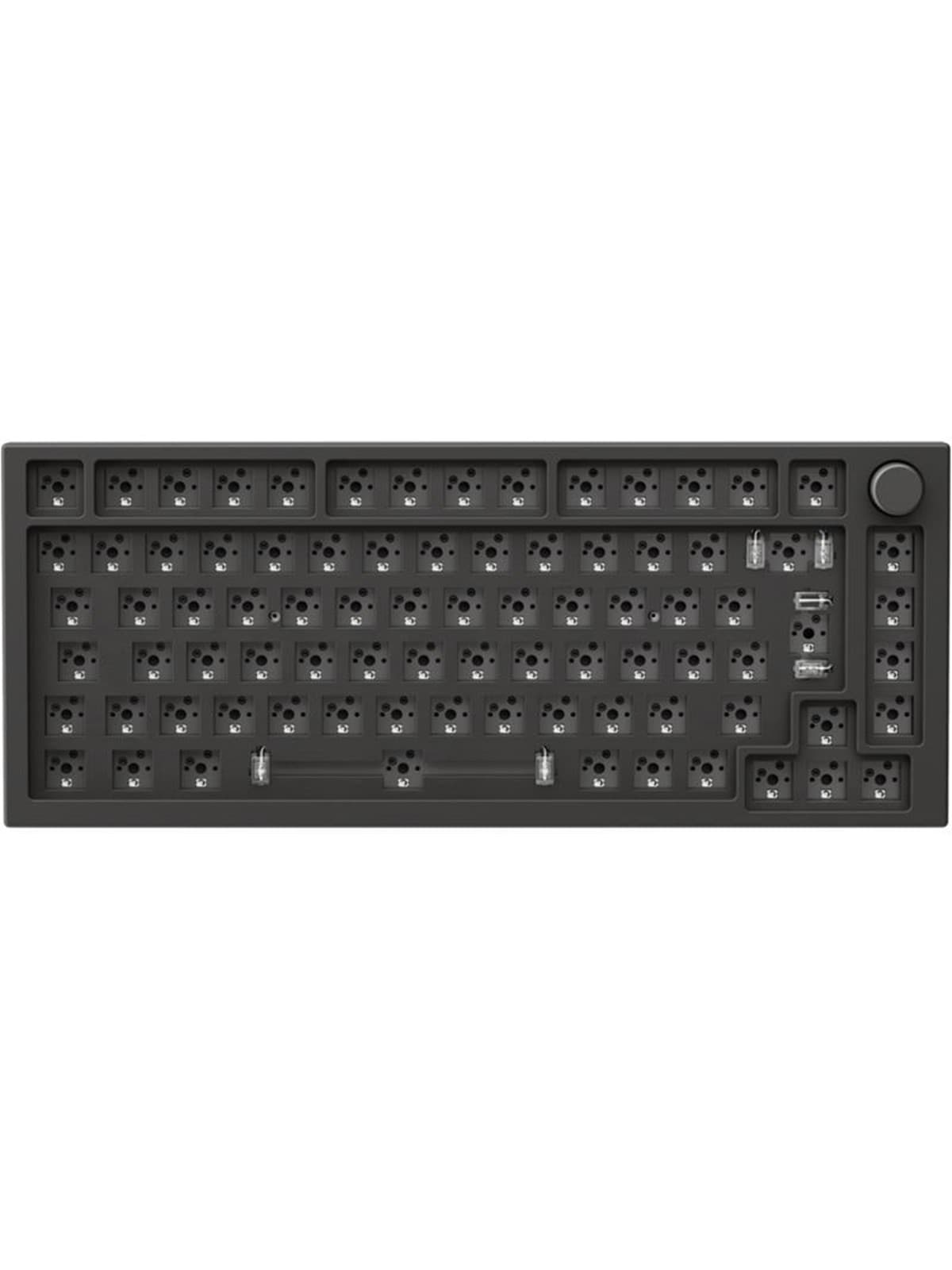 Glorious GMMK PRO 75% Barebone - ISO - Black Slate - Gaming Tastatur (TKL) - Universal - Schwarz
