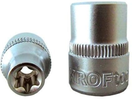 Chaves de Caixa 3/8" E8-18 Torx Interior Kroftools