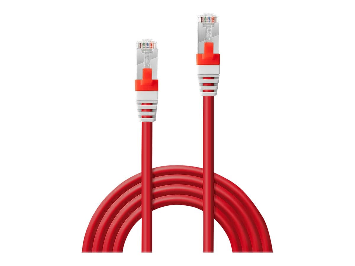 Lindy Patchkabel Cat6A SSTP S/FTP PIMF Rood 5,00 m 10Gbit