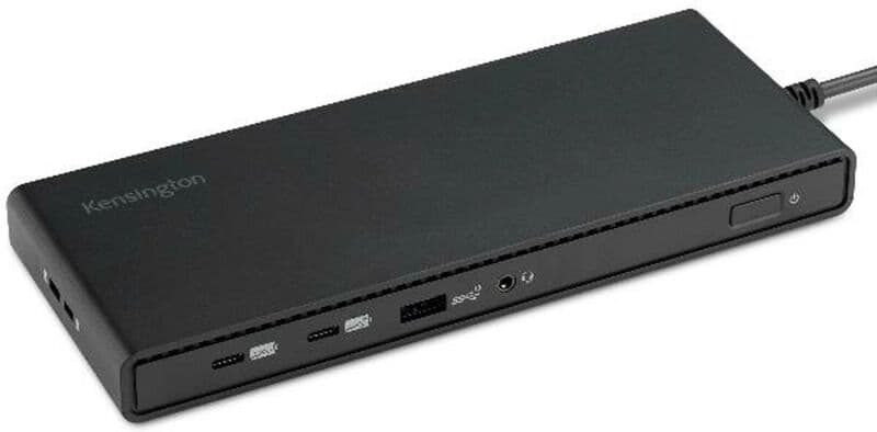Kensington USB-C Docking Station με DisplayPort 4K PD Ethernet και σύνδεση 3 Οθονών Μαύρο (K32810EU) K32810EU