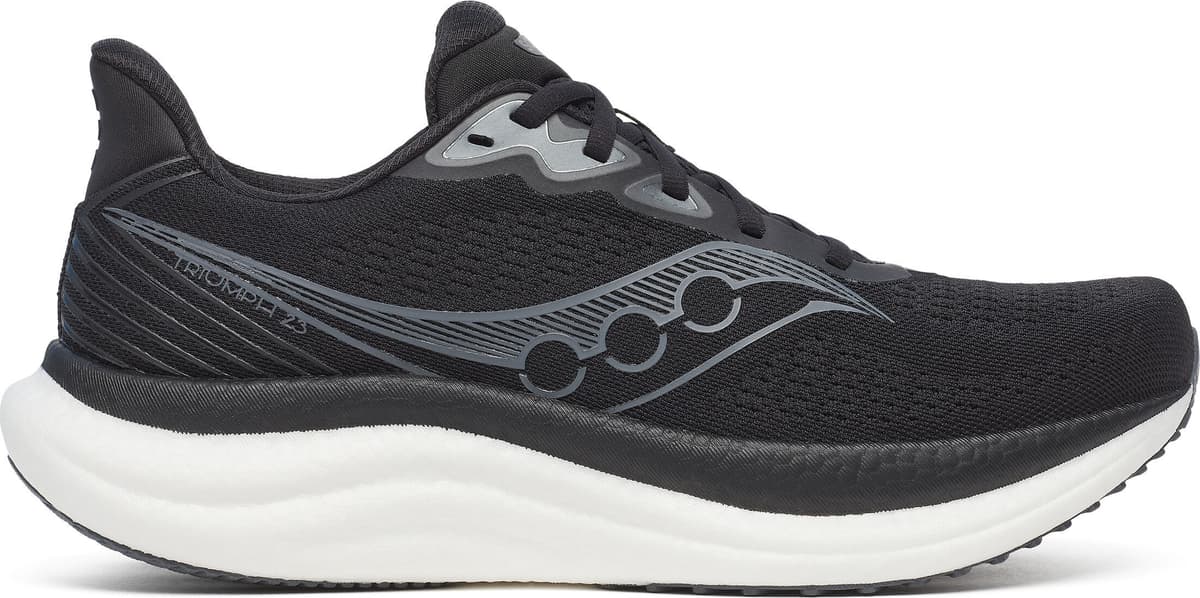 Saucony Men's Triumph 23 Black/white 40.5