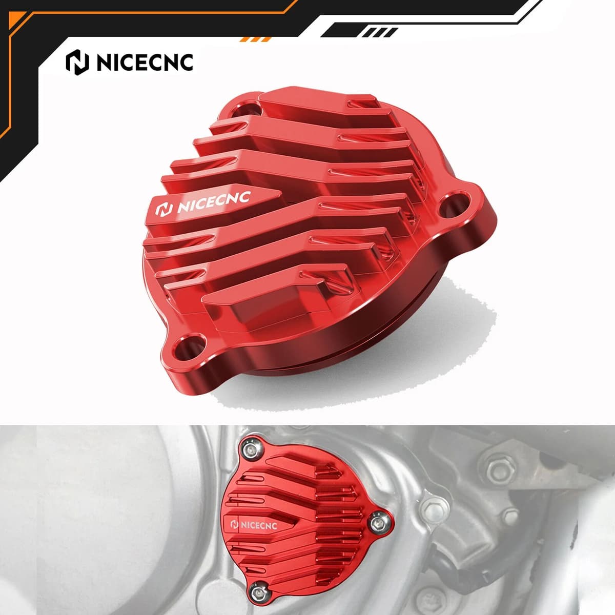 NICECNC For Honda XR650L XR 650L 650 L 1993-2025 2024 2023 2022 2021 2020 2019 Oil Filter Cover Aluminum Motorcycle Accessories