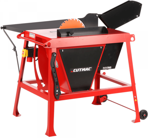 Docma Cutmac BSF315 - Sega circolare da banco trifase - Banco sega professionale per legno