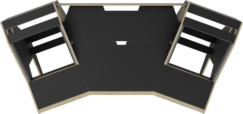 Sessiondesk Gustav 2.0 90s Black