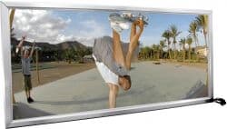 Europalms Illuminated billboard, aluminium, 1x2m TILBUD NU oplyst