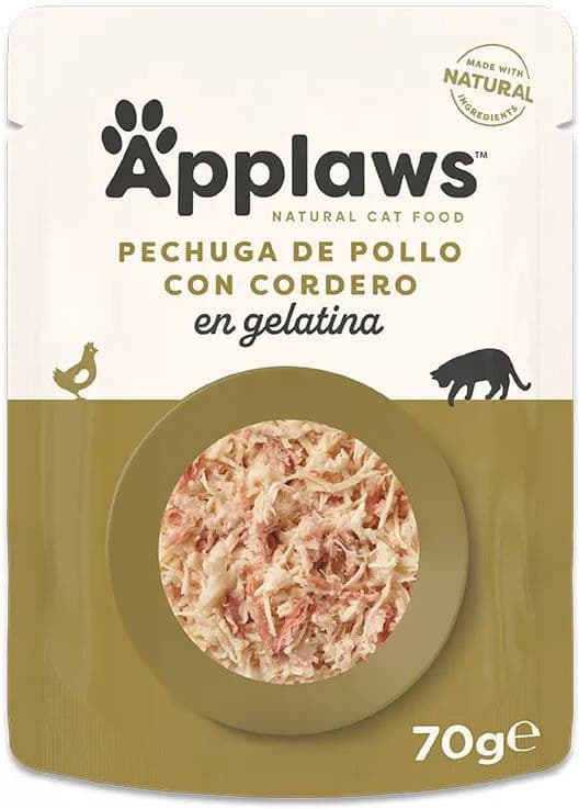 Applaws Sobre Gatos Adultos en Gelatina