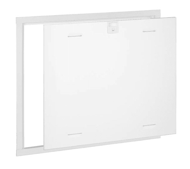 CALEFFI Portello con telaio in lamiera per prodotto 659084 659308 Bianco Lamiera