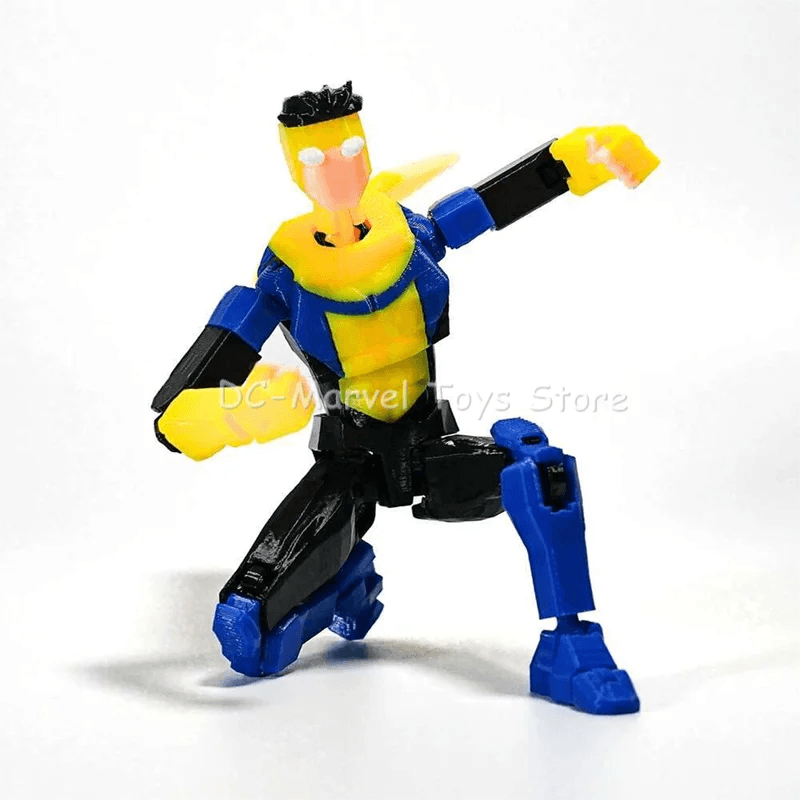 Bandai In Stock 3d Printed Invincible Boy Conquest Omni Man Conquest Thragg Dummy13 T13 Multi-Jointed Movableaction Figure Custom Toy