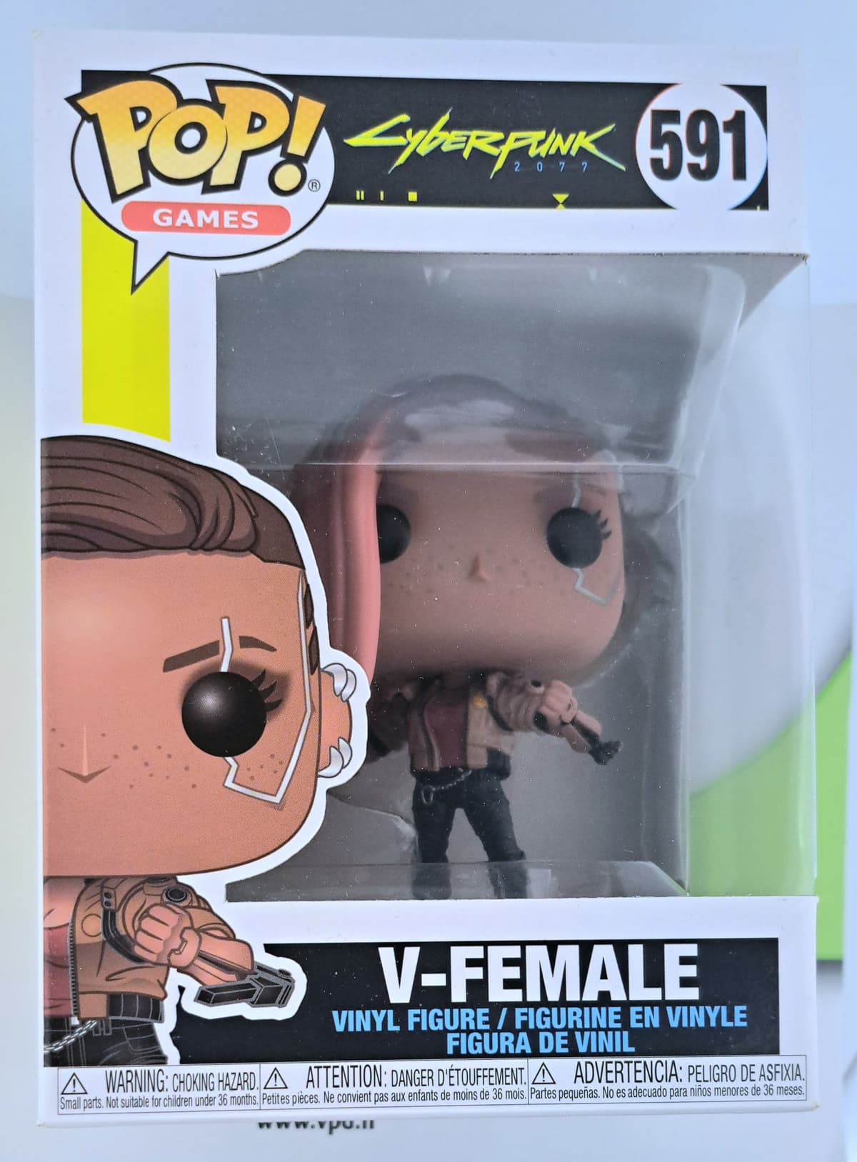 Funko Pop! Games: Cyberpunk 2077 V-FEMALE #591