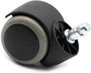 United Silent Office Chair Replacement Wheels Swivel Casters For Smooth Rolling Mobility gray
