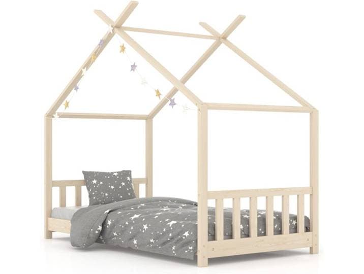 vidaXL - Kinderbedframe - massief - grenenhout - 80x160 - cm