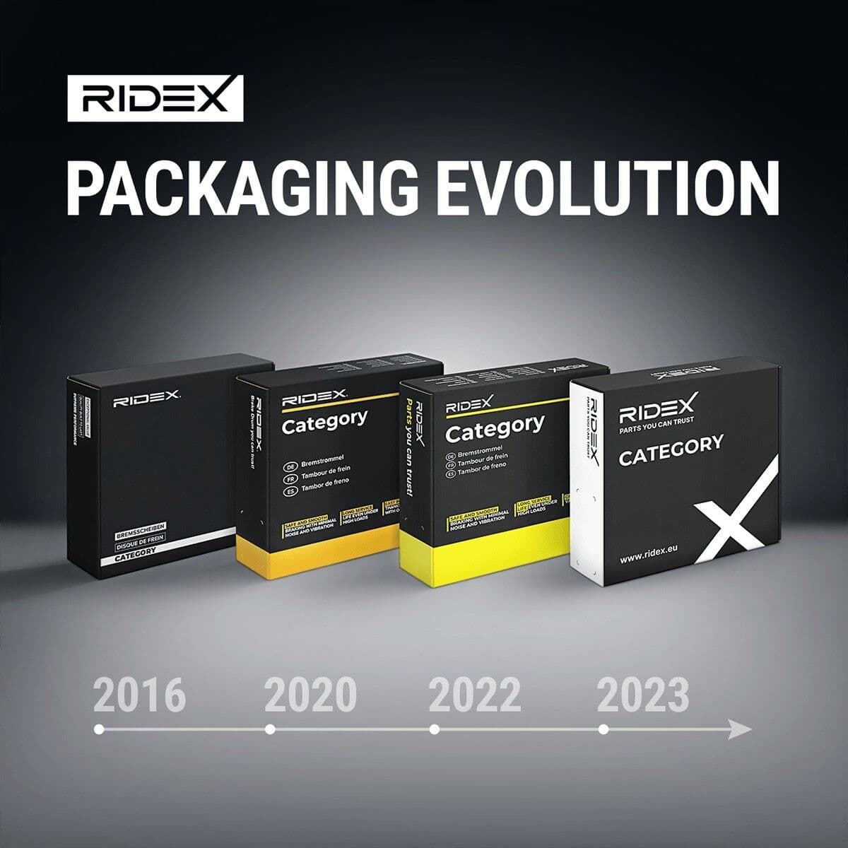 RIDEX 51T0067 Aksialledd, parallellstag