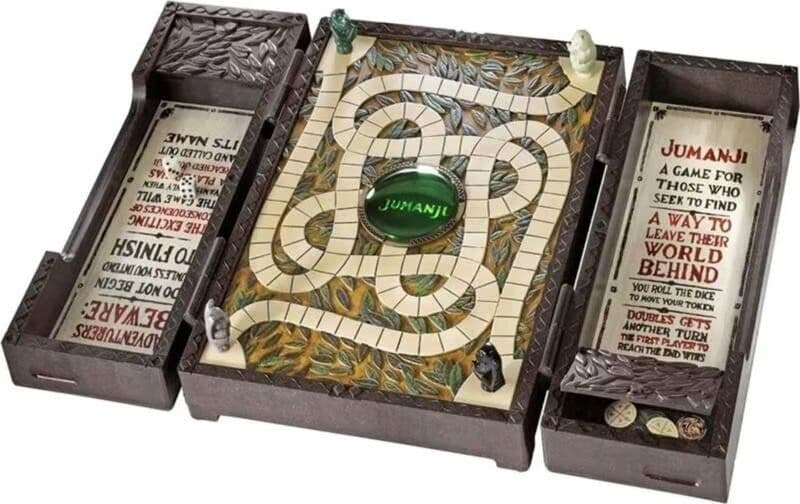 The Noble Collection Réplica Juego De Mesa Tablero Jumanji Talla Única Unisex