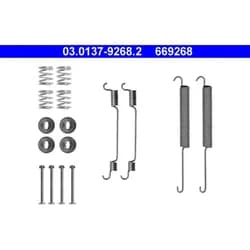 Zubehörsatz Bremsbacken ATE 03.0137-9268.2 für Ford Transit Tourneo
