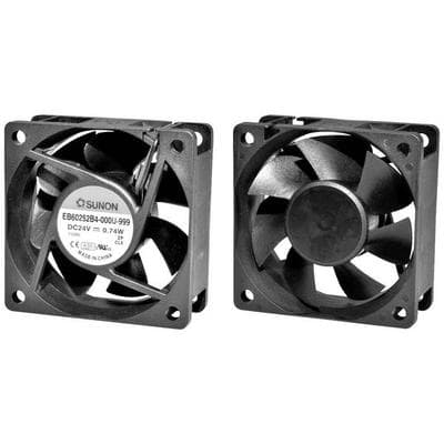Sunon EF60252S1-1000U-A99 Axiallüfter 24 V/DC 39.9 m³/h (L x B x H) 25 x 60 x 60mm