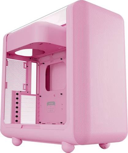 HYTE X50 Strawberry Milk Midi-Tower Gehäuse, Gaming-Gehäuse, PC-Gehäuse Pink