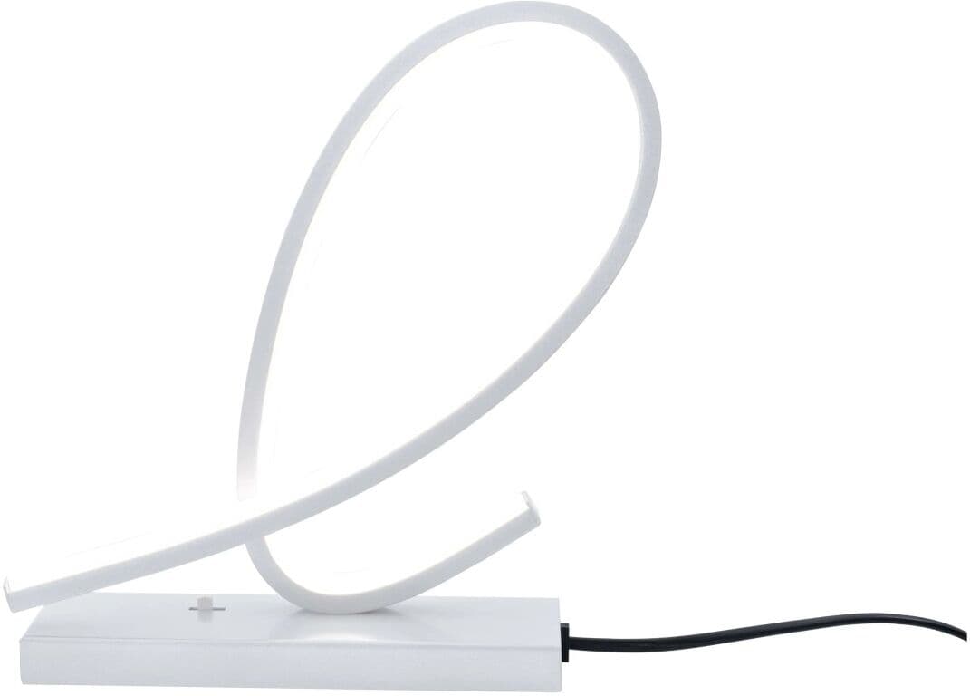 - Lampada da tavolo LED Farfalla H 25,5 cm 11W 300040006000K bianco