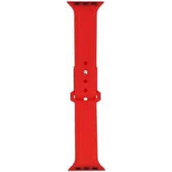 Neues Armband für die Smartwatch GlacierX Silicone Synthwave Viper Red für Apple Watch 38/40/41mm Rot