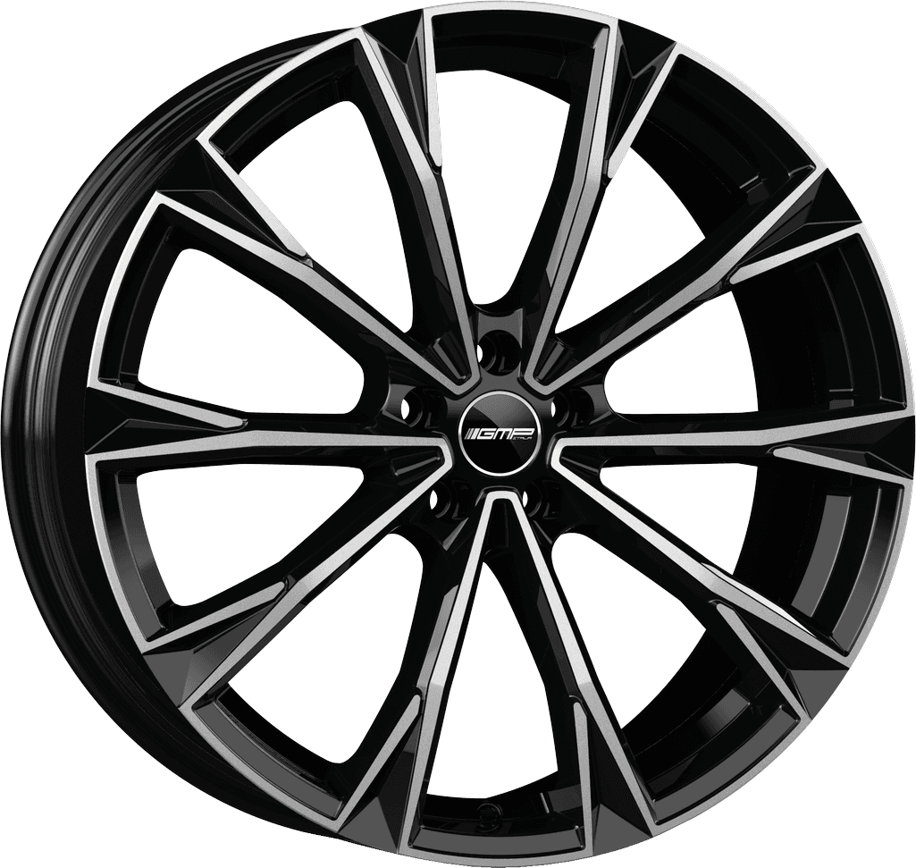 GMP ITALIA LLANTA GMP TOTALE 23 X 10.0 ET 48 5X130 Buje: 71,6 BLACK DIAMOND
