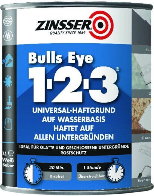 ZINSSER Bulls Eye 123 1L ; RUST-OLEUM (850.DE.1)