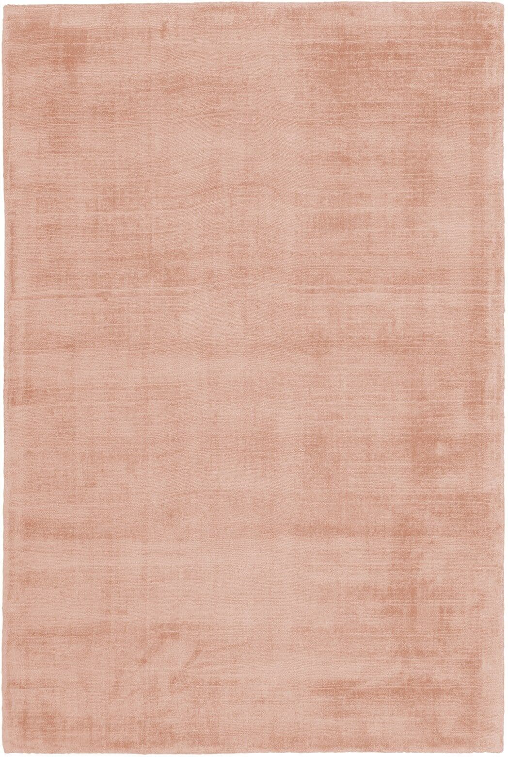 Teppich KAYOOM "My Raaja 230", rosa (puderrosa), B:140cm H:12mm L:200cm, Viskose, Teppiche, Teppich, Kurzflor, Viskose, leichter Glanz, Wohnzimmer puderrosa B : 140cm 1 Stk., 12mm, L: 200cm