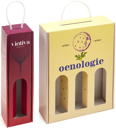Pixartprinting Caja personalizada para tres botellas