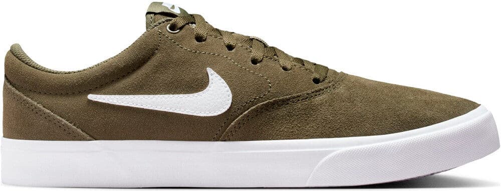 Nike charge suede zapatilla moda hombre Verde (43)