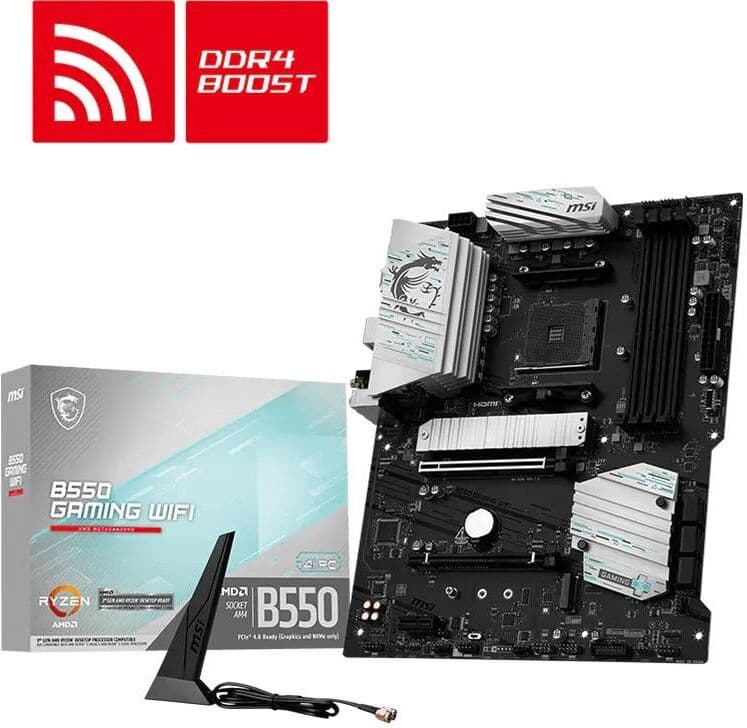 Motherboard ATX B550 Gaming WiFi SktAM4 - MSI