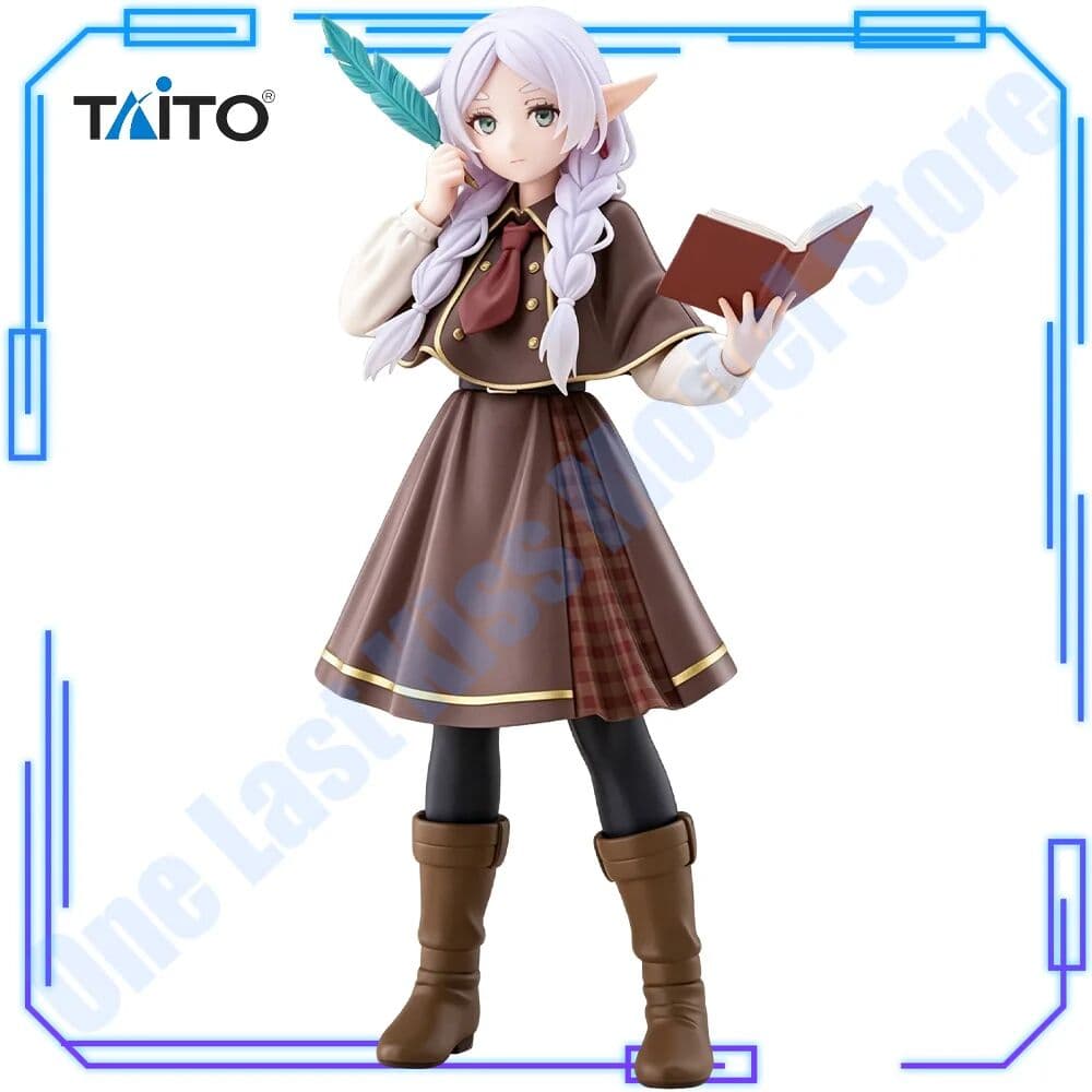 Bandai In Stock Taito Original Genuine Anime Frieren: Beyond Journey's End Frieren Tantei Ver 18cm Collections Model Toy Coreful Figure