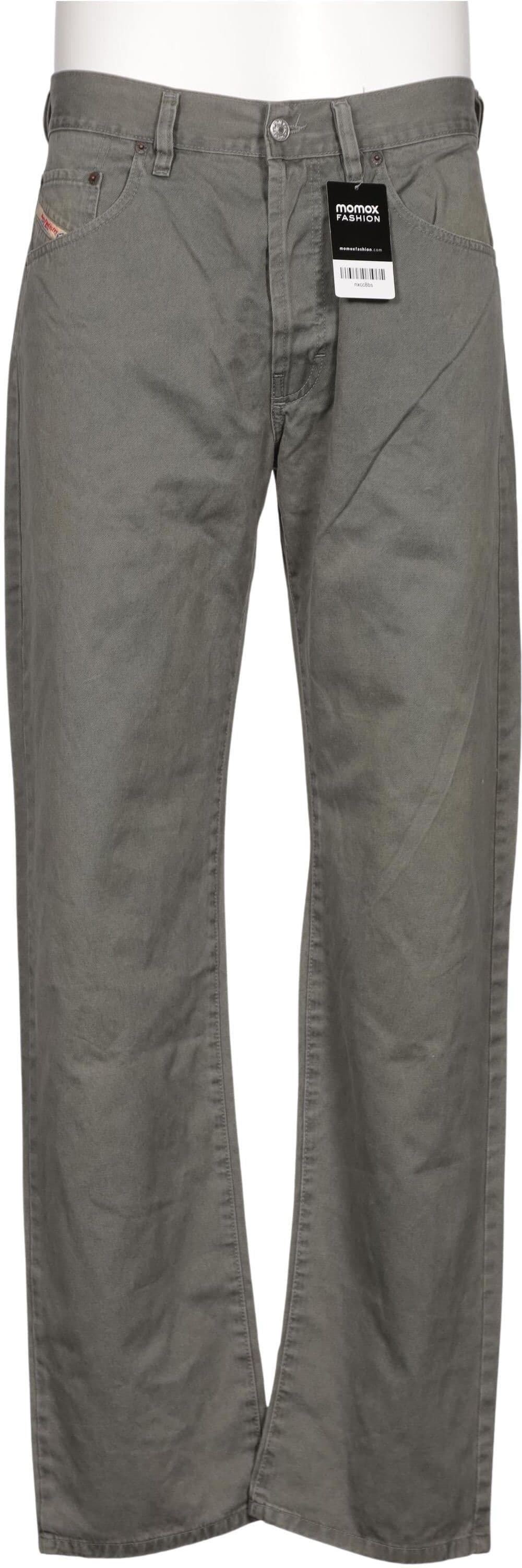 Diesel Herren Jeans, Grau, Gr. W36, Baumwolle - Second Hand